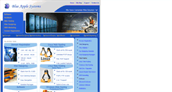 Desktop Screenshot of blueapplesystems.com